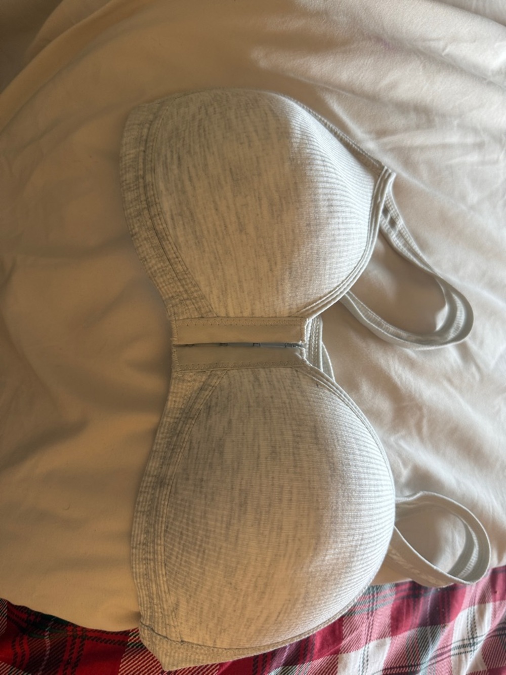 Light Heather Gray Padded T-Shirt Bra - Women Intimates